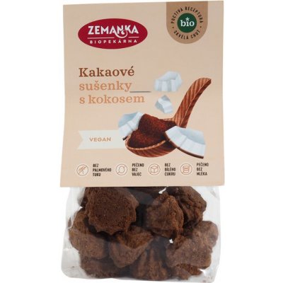 ZEMANKA Kakaové bio sušenky 100 g – Hledejceny.cz