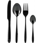 Exellent Sada příborů nerez 24 ks ČERNÁ – Zboží Mobilmania
