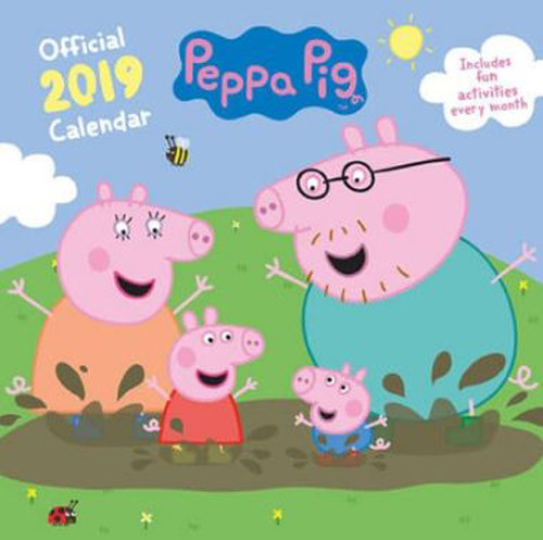 Oficiální kalendář 2019: Peppa Pig/Prasátko Peppa alternativy - Heureka.cz