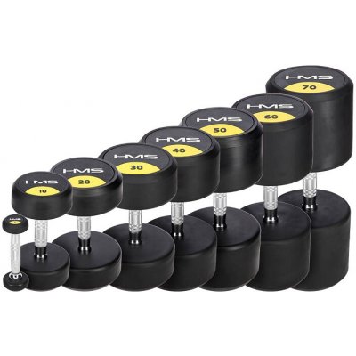 HMS Pogumovaná jednoruční činka HG Pro 16 kg – Zboží Dáma