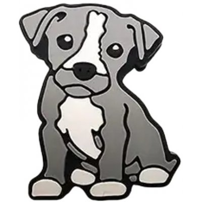 Pitbull - Silikonový korálek – Zboží Dáma