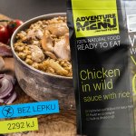 Adventure Menu kuře na divoko s rýží 400 g – Zboží Mobilmania