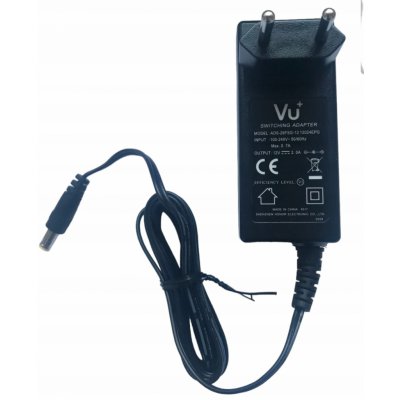 Napájecí adaptér pro dekodér VU+ ZERO 4K ADS-26FSG-12 12024EPG 12V-2A originální – Hledejceny.cz