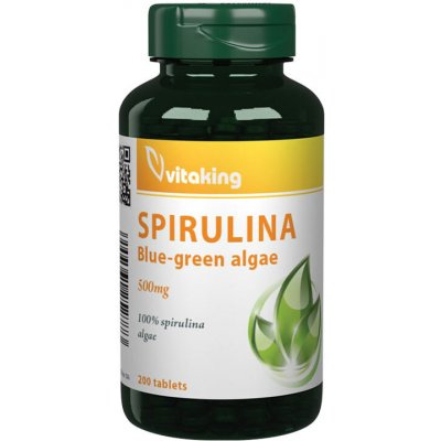 Vitaking Spirulina Algae 500 mg 200 tablet – Hledejceny.cz