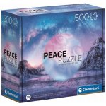 CLEMENTONI Peace : Světle modrá 500 dílků – Hledejceny.cz