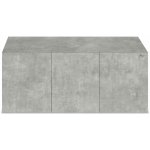 Diversa stolek Aquatic Terra 120 x 50 x 50 rovný beton – Zboží Dáma