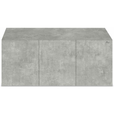Diversa stolek Aquatic Terra 120 x 50 x 50 rovný beton – Zboží Dáma