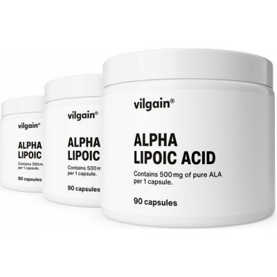 Vilgain Kyselina Alfa-lipoová 3× 90 kapslí – Hledejceny.cz