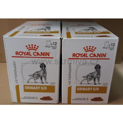Royal Canin Veterinary Diet Dog Urinary S/O 12 x 100 g