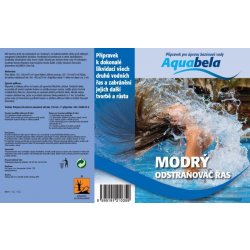 AQUABELA Modrý odstraňovač řas 1 l