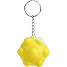 Přívěsek na klíče Elpinio Pop it 3D ombre žlutozelená