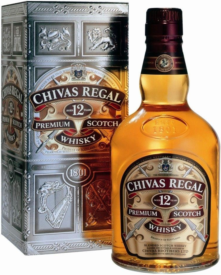 Chivas Regal 12y 40% 0,7 l (holá láhev)