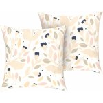 Livarno home satén béžová 50 x 60 cm 2ks – Sleviste.cz