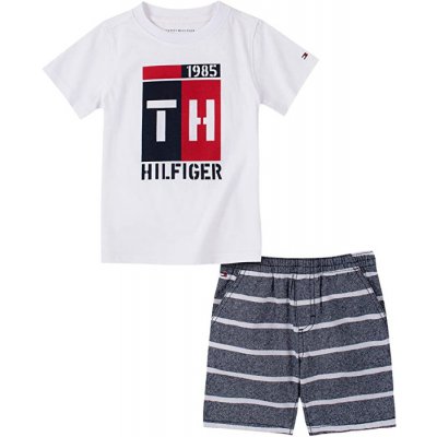 Tommy Hilfiger tričko s kraťasy pro chlapečka 2 Pieces Shorts Set – Hledejceny.cz