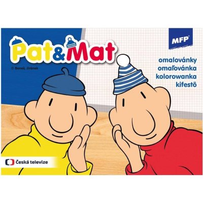 Omalovánky A5 Pat a Mat