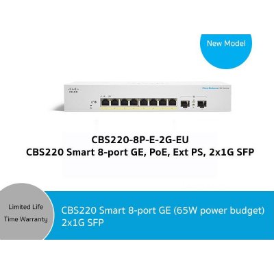 CISCO CBS220-8P-E-2G-EU – Sleviste.cz