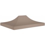 vidaXL Střecha k party stanu 4 x 3 m taupe 270 g/m² 315356 – Zbozi.Blesk.cz