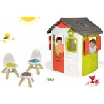 Smoby set domeček Neo Jura Lodge a Piknik stolek se dvěma židlemi KidChair – Hledejceny.cz