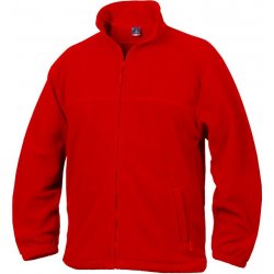 Promo Textile Fleece mikina unisex červená