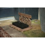 Esschert Design Čistič bot "BEST FOR BOOTS", ornament, hnědá, litina, 30 x 19 x 17 cm – Zbozi.Blesk.cz