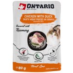 Ontario Herb Cat Chicken with Duck 80 g – Zbozi.Blesk.cz