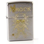 Zippo cr. gebürstet grav. cHard Rock Skullc – Hledejceny.cz