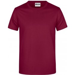 James Nicholson pánské tričko Basic 150 JN797 Vínová