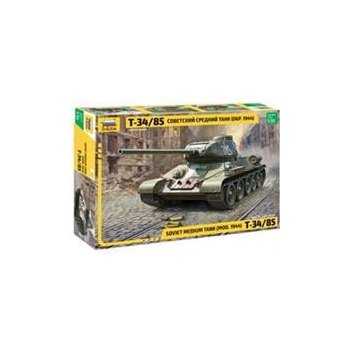 Zvezda Soviet Medium Tank T 34 85 3687 1:35