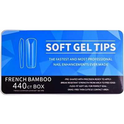 PinPai Gelové tipy French bamboo 440 ks – Zboží Dáma