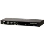 Aten CS-1216A KVM přepínač 16-port KVM PS/2+USB, OSD, rack 19" – Hledejceny.cz