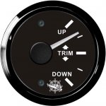 Ukazatel trimu 0/190 ohm Barva: Bílý ciferník, stříbrný rámeček – Sleviste.cz