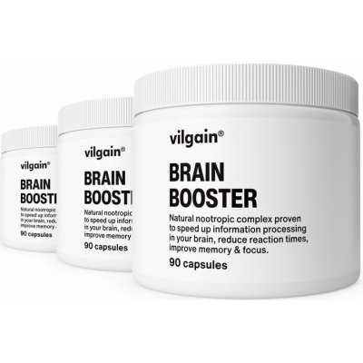 Vilgain Brain Booster 3 x 90 kapslí – Hledejceny.cz