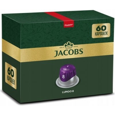 Jacobs Kapsle pro Nespresso Lungo 8 Intenso 60 kusů – Zboží Dáma