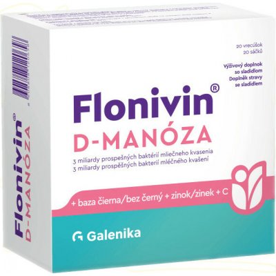 Galenika Flonivin D-Manóza 20 x 5 g – Hledejceny.cz