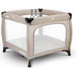 Caretero ohrádka dětská skládací Quadra brown 93x93cm – Hledejceny.cz
