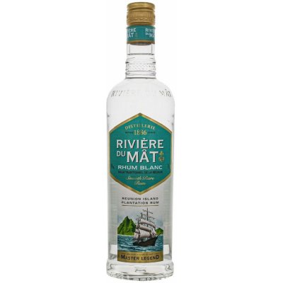 Riviere du Mat Rhum Blanc 40% 0,7 l (holá láhev) – Zboží Mobilmania