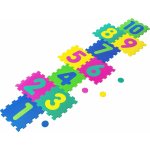 Characterworlds Dětská pěnová podložka s čísly 10ks barevná – Zboží Dáma