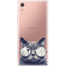 Pouzdro iSaprio Crazy Cat 01 - Sony Xperia XA1