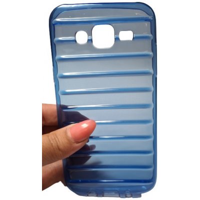 Pouzdro Stripes Samsung Galaxy J5 J500 Modré – Zboží Mobilmania