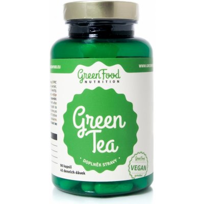 GreenFood Nutrition Zelený čaj 90 kapslí