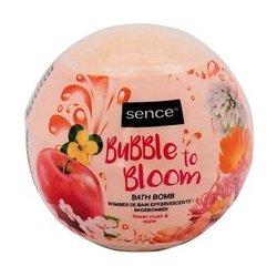 Sence koupelová bomba Bubble To Bloom - Floral moments & Grapefruit 120 g