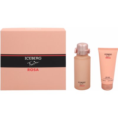 Iceberg Twice Rosa EDT 125 ml + tělové mléko 100 ml dárková sada – Hledejceny.cz