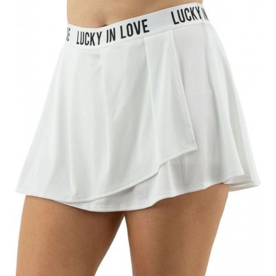 Lucky in Love Core Let's Get It On Skirt white