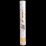 Vystřelovací konfety zlaté 40cm – Zboží Dáma