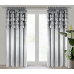 Takoy Závěs AURA ze sametu zdobený jemnými volány 140 x 270 cm-HF-454071 | 140 x 270 cm – Hledejceny.cz