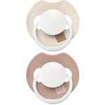 Lovi dudlík svítící silikon dynamický Prime 2ks Ivory/Blush – Zboží Dáma