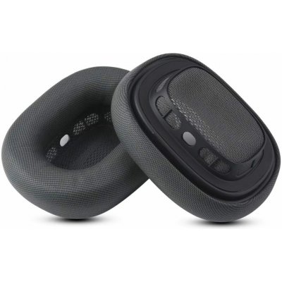 eses náhradní náušníky pro sluchátka Apple AirPods Max černé kožené – Zboží Živě