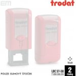 Trodat 4908 [ 15 x 7 mm pouze gumový štoček – Zboží Živě
