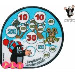 Krtečkův terč na suchý zip 30cm + 3ks míčků – Sleviste.cz