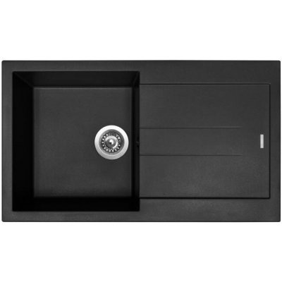 Granitový dřez Sinks Amanda 860 NANO, Nanoblack – Sleviste.cz